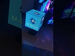 4K Cube Led ekran Wysokość rozdzielczości pełnobarwne Scene Konferencji Stadion Aluminiowa szafa