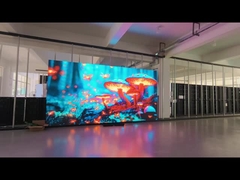 Oszczędność energii P3.125 Płyty LED zewnętrzne z trwałym aluminiowym szafą