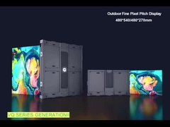 P1.25mm Mały rozstaw pikseli zewnętrzny billboard LED zapewnia najnowocześniejsze rozwiązania dla dynamicznej reklamy