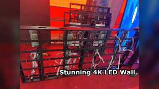Ściana wideo HD 4K P3 LED Płynny wyświetlacz 3840 Hz